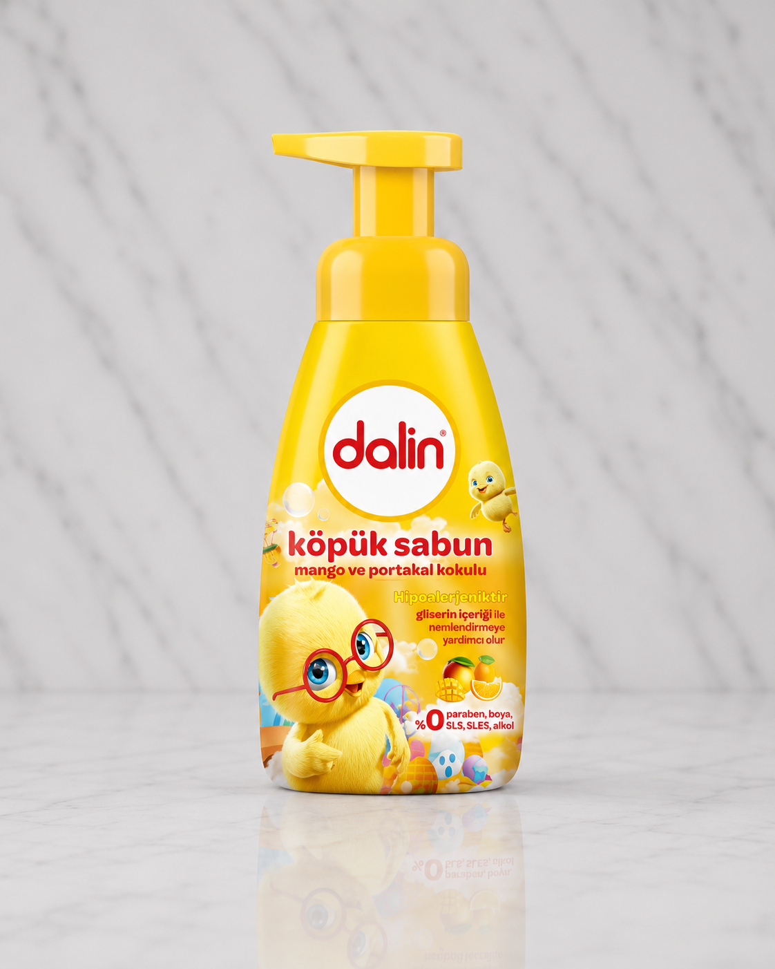 Dalin - Schaumseife Mango & Orange 200 ml