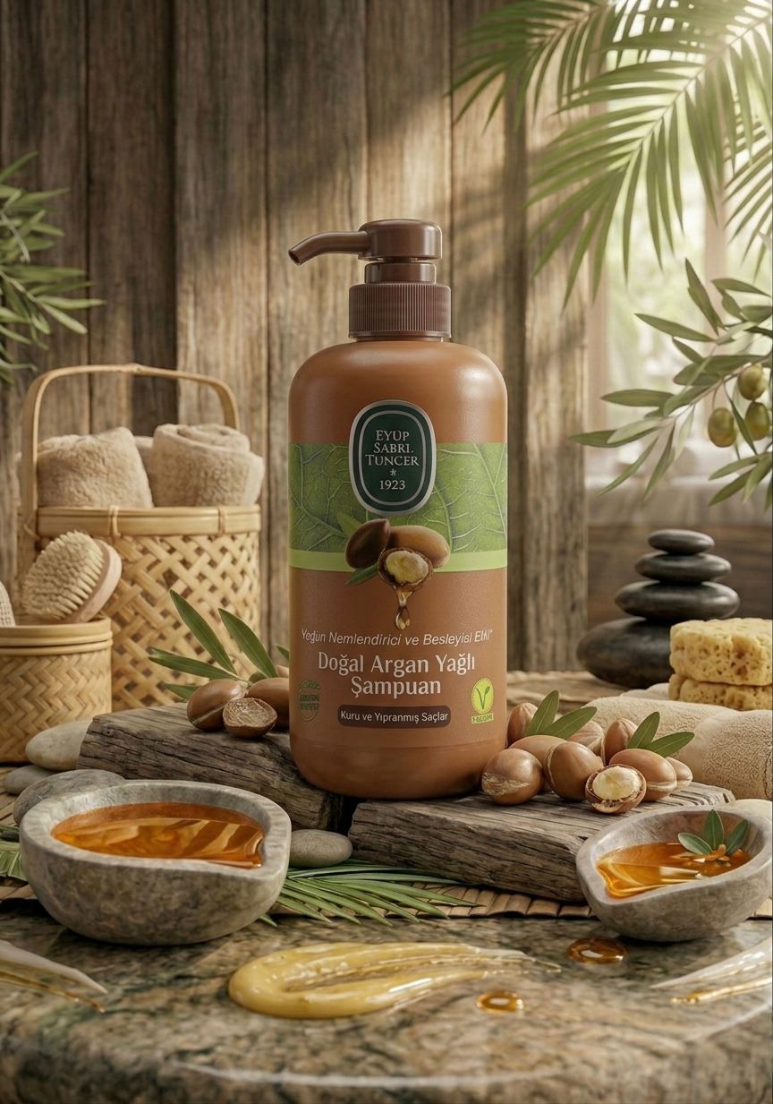 Eyüp Sabri Tuncer – Natürliches Arganöl Shampoo 600 ml (Vegan)