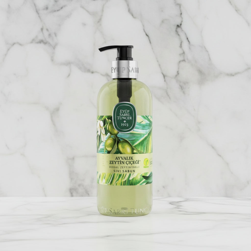 Eyüp Sabri Tuncer – Ayvalık Olivenblüten Flüssigseife 500 ml (Vegan)