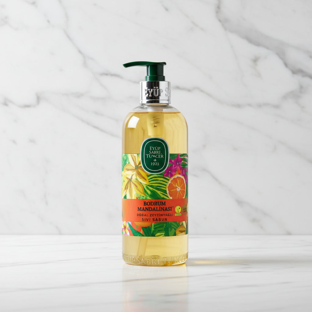 Eyüp Sabri Tuncer – Bodrum Mandarine Flüssigseife 500 ml (Vegan)