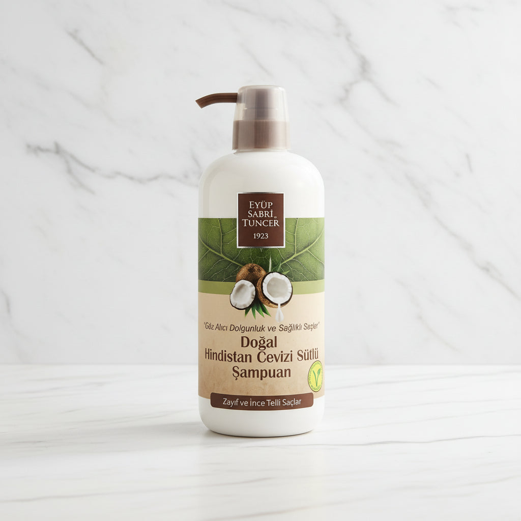 Eyüp Sabri Tuncer – Natürliches Kokosnussmilch Shampoo 600 ml (Vegan)