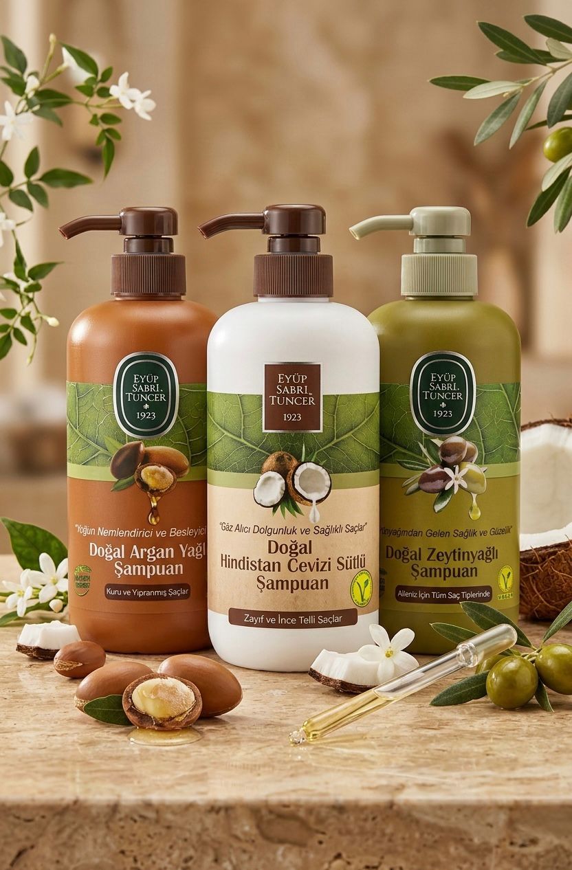 Eyüp Sabri Tuncer – Natürliches Kokosnussmilch Shampoo 600 ml (Vegan)